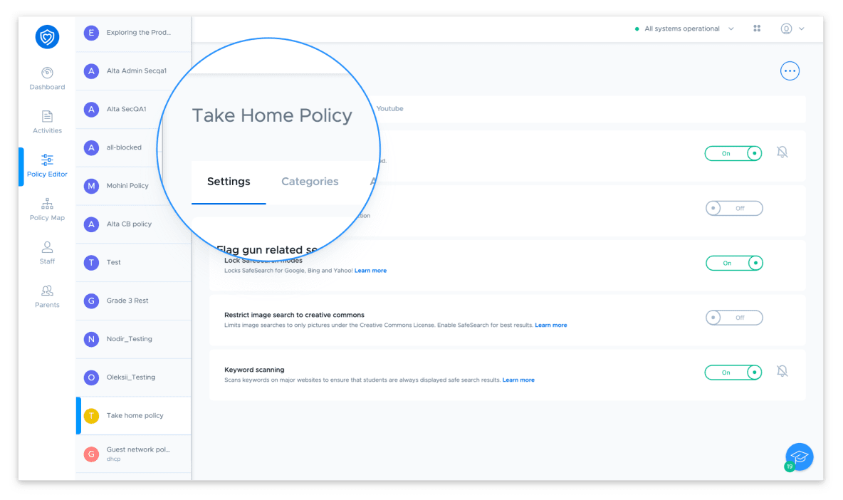 Home and guest policies